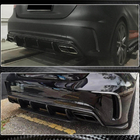 Mercedes A-Klasse W176 2012–2018 Achterbumper diffuser V1 (voor AMG-Line / A45 AMG HB) foto 4
