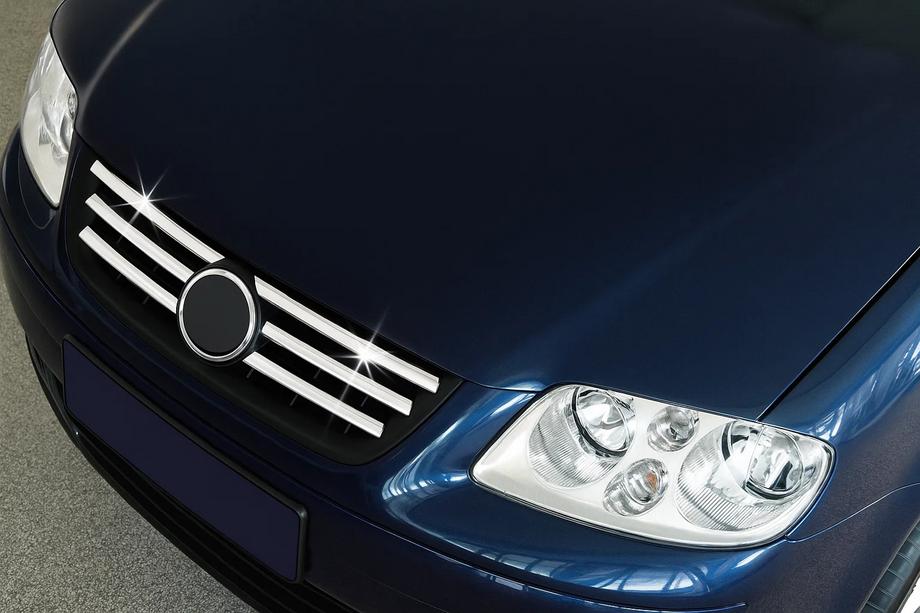Volkswagen Polo 2001–2009 RVS grillelijsten 2003-2006 Image