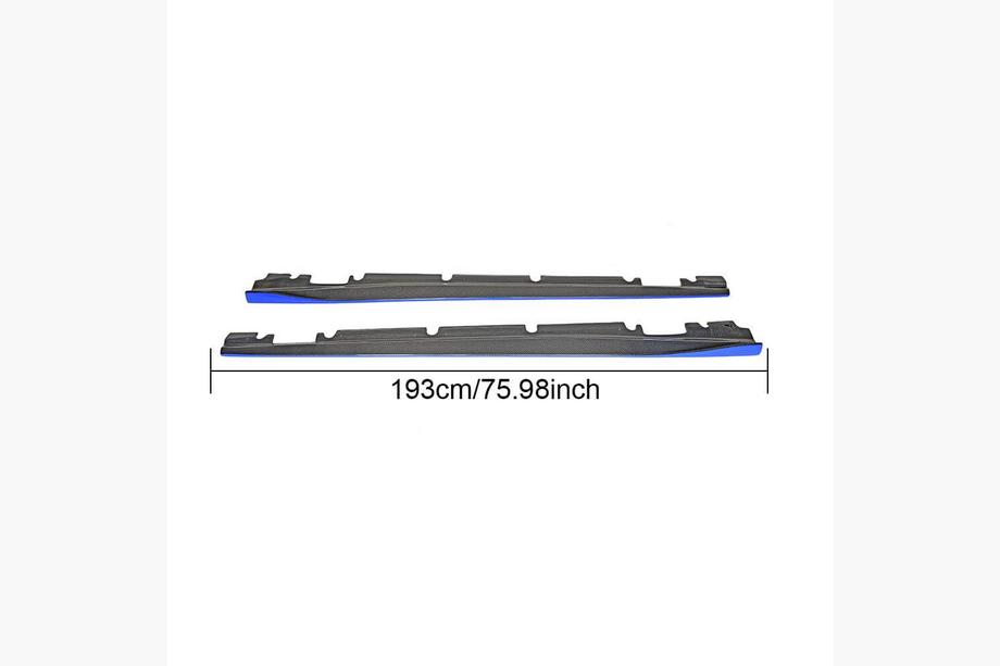 Mercedes A-Klasse W176 2012–2018 Sideskirts V2 (Carbon) Image