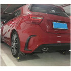 Mercedes A-Klasse W176 2012–2018 Carbon achterbumper sierlijsten (voor A45 AMG HB 2013-2015) foto 2
