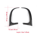 Mercedes A-Klasse W176 2012–2018 Carbon achterbumper sierlijsten (voor A45 AMG HB 2013-2015) foto 5