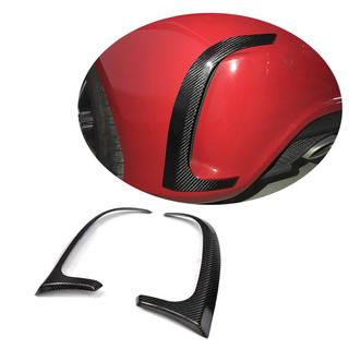 Carbon achterbumper sierlijsten (voor A45 AMG HB 2013-2015) foto 1