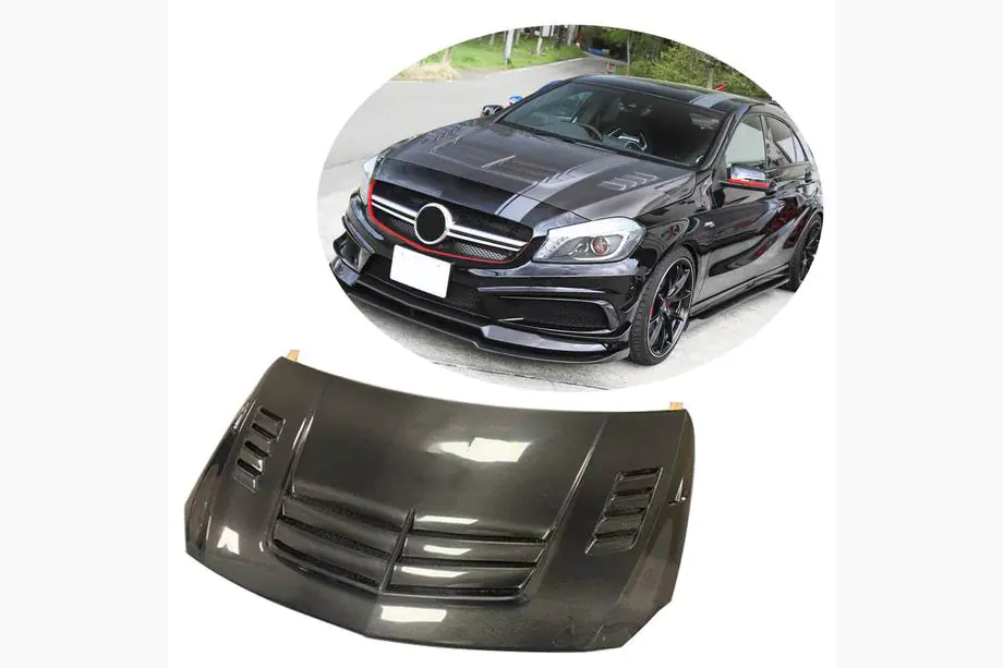 Mercedes A-Klasse W176 2012–2018 Motorkap (carbon) Image