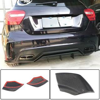 Achterbumper flaps Flap (voor AMG-Line / A45 AMG HB, carbon) foto 1