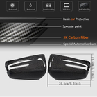 Mercedes A-Klasse W176 2012–2018 Spiegelkappen (carbon) foto 6