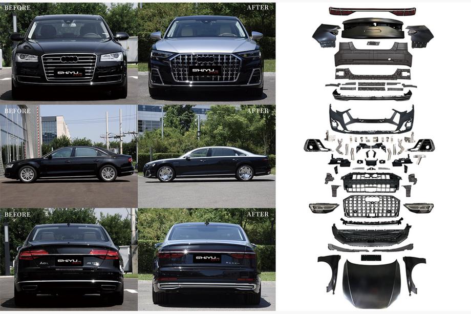 Audi A8 2010–2018 Faceliftkit (voor Horch 2025) Image