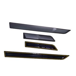 Deurlijsten (hoogglans zwart) Toyota Land Cruiser Prado 250 2023– foto 2
