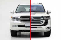 Toyota Land Cruiser 200 2007–2021 Restylingkit voor LC 300 High-Line (standaard set) foto 1