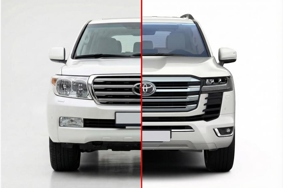 Toyota Land Cruiser 200 2007–2021 Restylingkit voor LC 300 High-Line (standaard set) Image