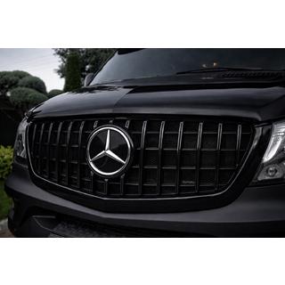 Voorgrille Panamericana GT Panamericana Black (2013-2018) Mercedes Sprinter W906 2006–2018 foto 1
