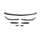 Mercedes A-Klasse W177 2018– Frontlip voor voorbumper Lip V1 (voor AMG-Line SD 2018-2021, carbon) foto 5
