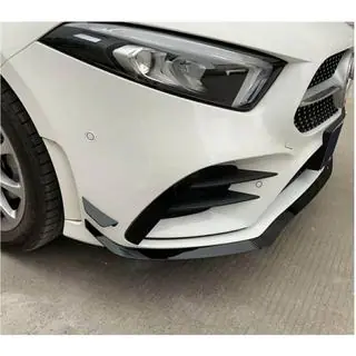 Frontlip voor voorbumper Lip V1 (voor AMG-Line SD 2018-2021, carbon) foto 3