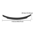 Mercedes A-Klasse W177 2018– Spoiler V3 (voor SD, carbon) foto 5