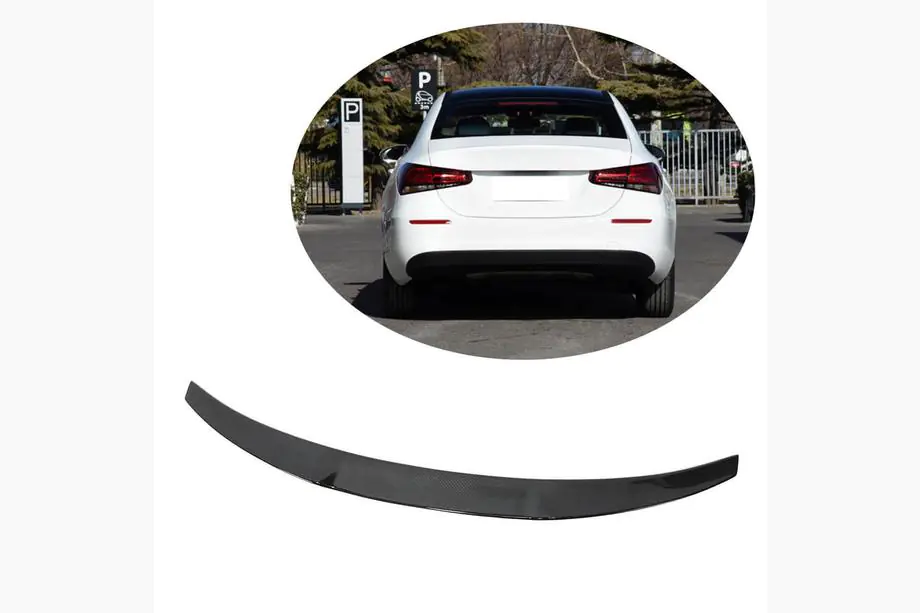Mercedes A-Klasse W177 2018– Spoiler V5 (voor SD, carbon) Image