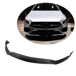 Voorbumper lip Lip V3 (voor AMG-Line SD 2018-2021, carbon) foto 1
