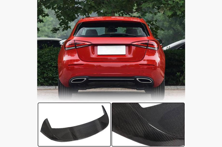 Mercedes A-Klasse W177 2018– Spoiler V1 (voor HB, carbon) Image