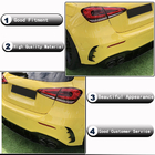 Mercedes A-Klasse W177 2018– Achterbumper sierlijsten (voor A45 AMG 2021-2023, carbon) foto 3