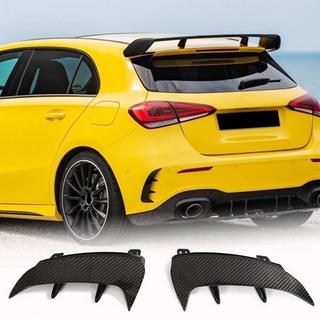 Achterbumper sierlijsten (voor A45 AMG 2021-2023, carbon) foto 1