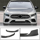 Mercedes A-Klasse W177 2018– Voorbumper splitters Flap (voor AMG-Line 2018-2021, carbon) foto 1