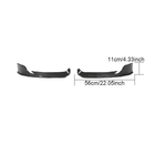 Mercedes A-Klasse W177 2018– Voorbumper splitters Flap (voor AMG-Line 2018-2021, carbon) foto 6