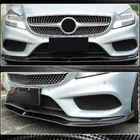 Mercedes CLS C218 2011–2018 Voorbumper frontlip Lip (voor Base SD 2015-2018, carbon) foto 3