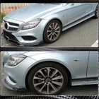 Mercedes CLS C218 2011–2018 Voorbumper frontlip Lip (voor Base SD 2015-2018, carbon) foto 4