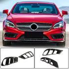 Mercedes CLS C218 2011–2018 Carbon voorbumperlippen (voor AMG-Line SD 2015-2018) foto 1
