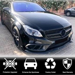 Carbon voorbumperlippen (voor AMG-Line SD 2015-2018) foto 2