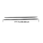 Mercedes CLS C218 2011–2018 Sideskirts (voor AMG-Line / CLS63 AMG SD 2015-2018, carbon) foto 6