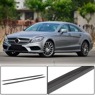 Sideskirts (voor AMG-Line / CLS63 AMG SD 2015-2018, carbon) foto 1