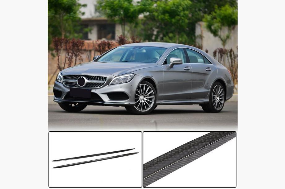 Mercedes CLS C218 2011–2018 Sideskirts (voor AMG-Line / CLS63 AMG SD 2015-2018, carbon) Image