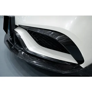 Voorbumper lip (voor CLS63 AMG SD 2015-2018, carbon) Mercedes CLS C218 2011–2018 foto 1