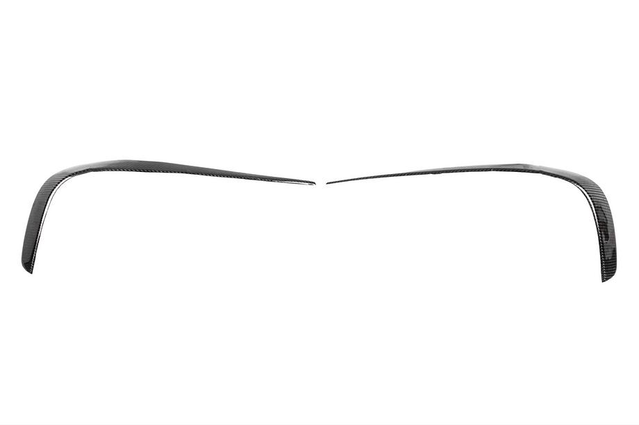 Mercedes CLS C218 2011–2018 Voorbumper lip (voor CLS63 AMG SD 2015-2018, carbon) Foto 4