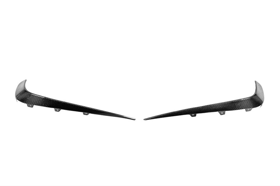 Mercedes CLS C218 2011–2018 Voorbumper lip (voor CLS63 AMG SD 2015-2018, carbon) Foto 10
