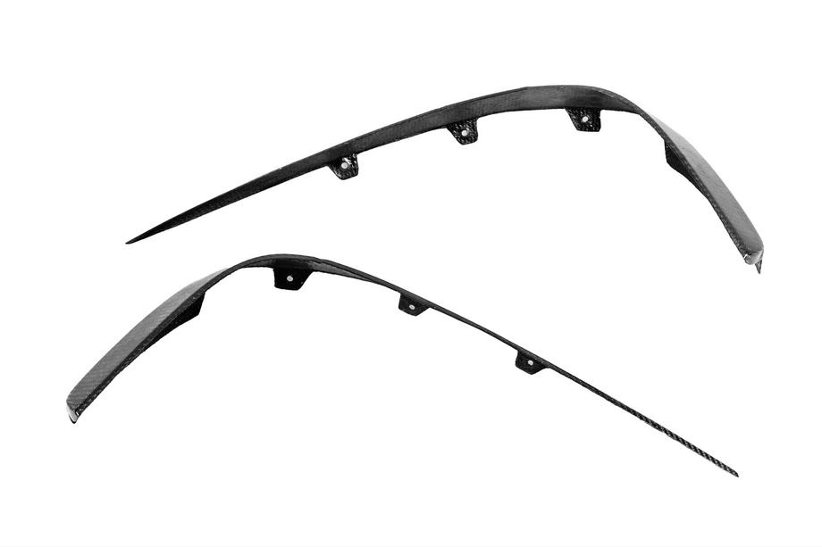 Mercedes CLS C218 2011–2018 Voorbumper lip (voor CLS63 AMG SD 2015-2018, carbon) Foto 14