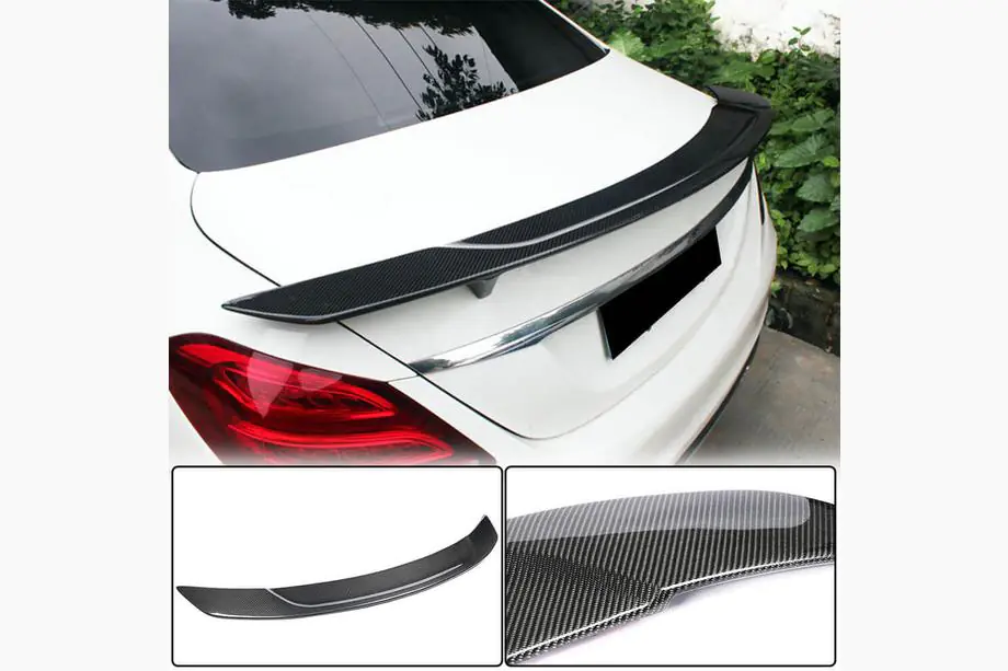 Mercedes CLS C218 2011–2018 Spoiler V4 (voor SD, carbon) Image