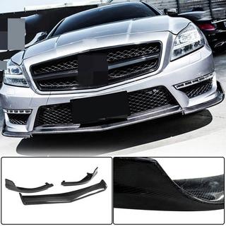 Voorbumper lip Lip V1 (voor CLS63 AMG SD 2011-2014, carbon) foto 1