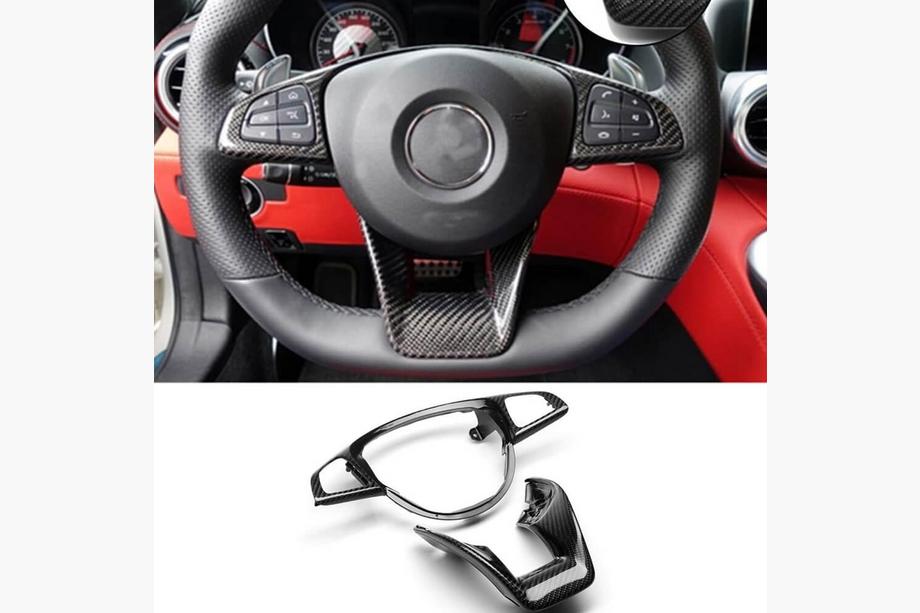 Mercedes CLS C218 2011–2018 Stuurwielcover (carbon) Image