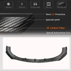Mercedes CLA C118 2019– Voorbumper lipspoiler Lip (voor SD 2019-2022, carbon) foto 3