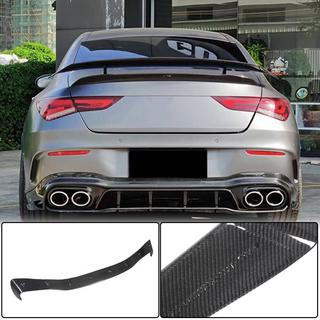 Achterbumper diffuser (voor AMG-Line SD 2019-2022, carbon) foto 1