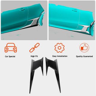 Carbon achterspatbord covers (voor AMG-Line 2017-2019) foto 2