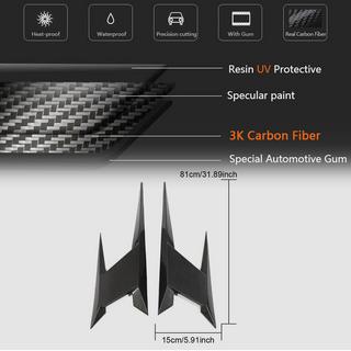 Carbon achterspatbord covers (voor AMG-Line 2017-2019) foto 4