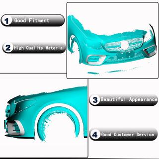 Voorbumper inserts (voor AMG-Line 2017-2019, carbon) foto 3