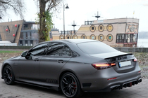 Mercedes E-Klasse Coupé C238 2016–2024 Carbon afdekkappen voor voorspatborden (voor AMG-Line 2017-2019, Carbon) foto 4