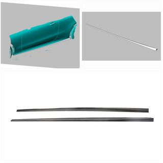 Sideskirts (voor AMG-Line 2017-2019, carbon) foto 2