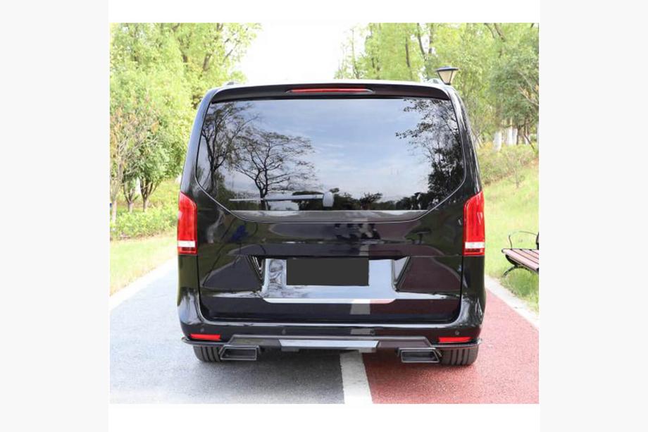 Mercedes Vito/V-klasse W447 2014– Achterbumper diffuser V1 (voor V-Class 2014-2019, carbon) Foto 3