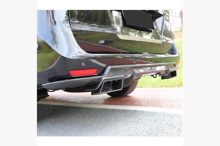 Mercedes Vito/V-klasse W447 2014– Achterbumper diffuser V1 (voor V-Class 2014-2019, carbon) Foto 4