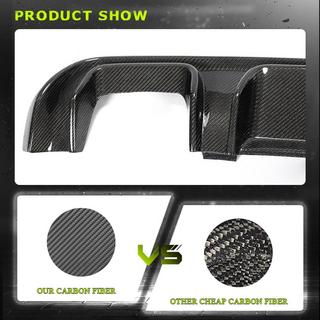 Achterbumper diffuser V2 (voor V-Class 2014-2019, carbon) foto 3