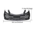 Mercedes Vito/V-klasse W447 2014– Voorbumper V1 (2014-2019, Carbon) foto 5