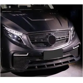 Voorbumper V1 (2014-2019, Carbon) Mercedes Vito/V-klasse W447 2014– foto 2